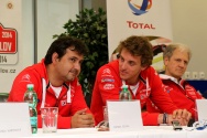 Rallye Český Krumlov: Tisková konference Citroën